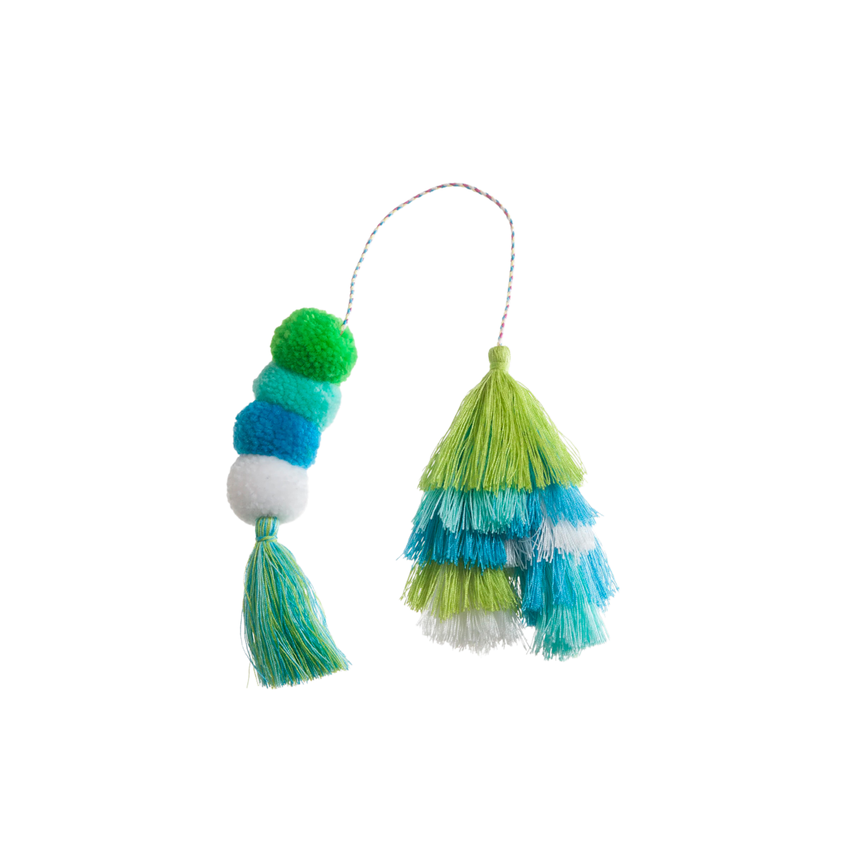 Bogg Bag Bauble - Seaweed Double Tassel - Weekend Convenience