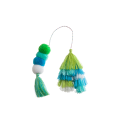 Bogg Bag Bauble - Seaweed Double Tassel - Weekend Convenience