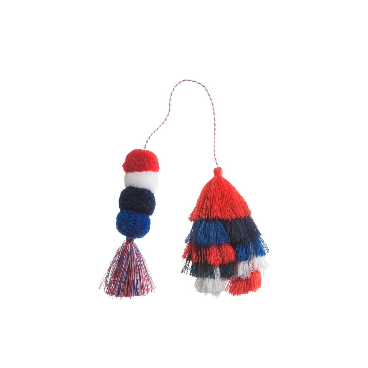 Bogg Bag Bauble - Usa Double Tassel - Essential Carry