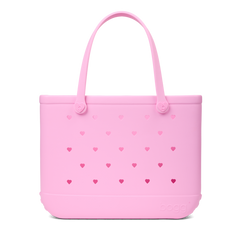 Original Bogg Bag - Cut Out Heart Pink Taffy - Adventure Pick