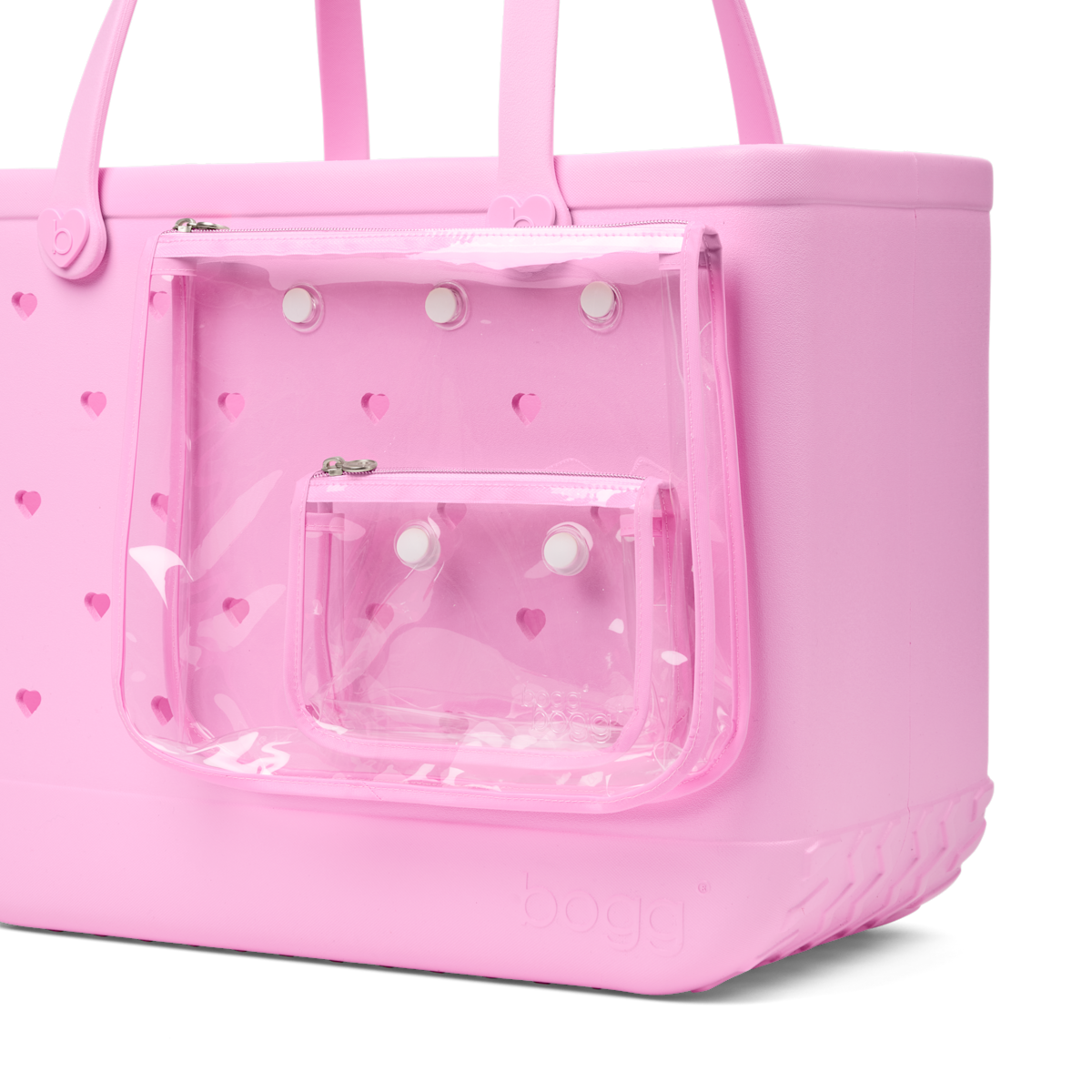 Original Bogg Bag - Cut Out Heart Pink Taffy - Adventure Pick