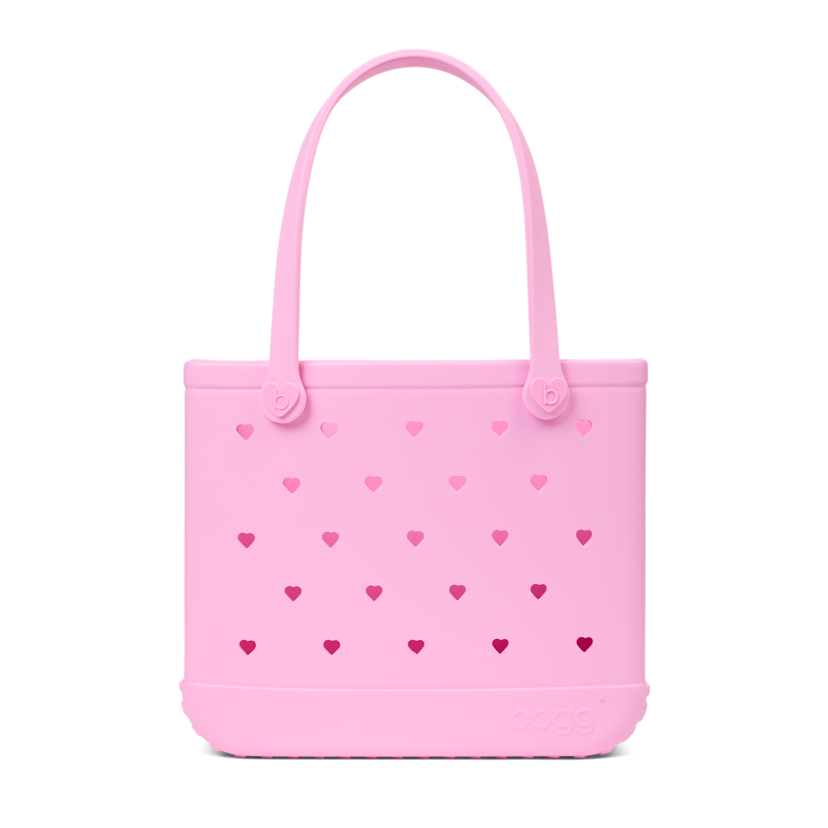 Baby Bogg Bag - Cut Out Heart Pink Taffy - Relaxed Fit