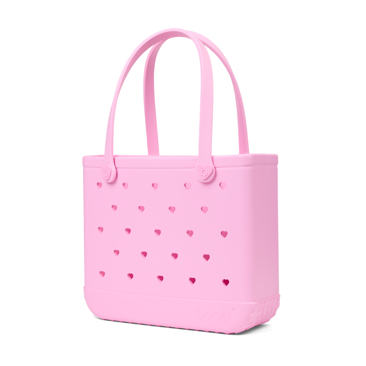 Baby Bogg Bag - Cut Out Heart Pink Taffy - Relaxed Fit
