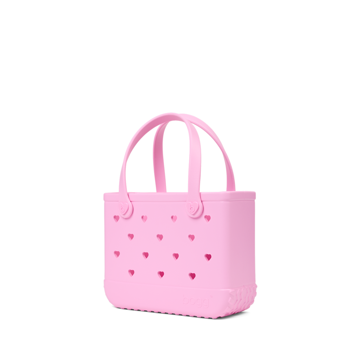Bitty Bogg Bag - Cut Out Heart Pink Taffy - Active Bottle