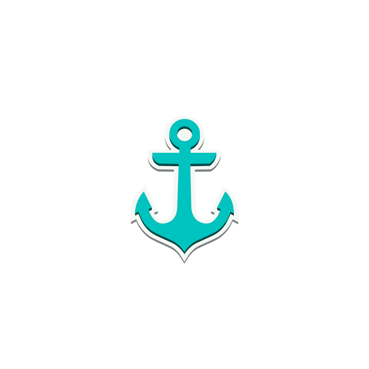 Bogg Bit - Turquoise Anchor - Active Support
