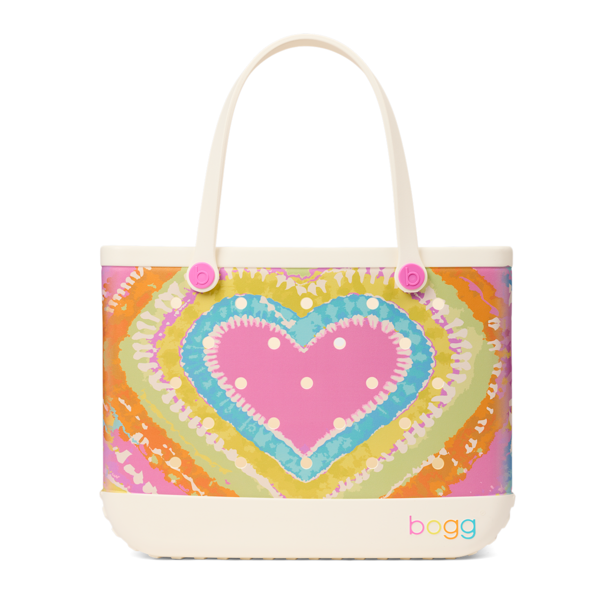 Original Bogg Bag - Dye-licious Heart Pink Taffy - Adventure Bottle
