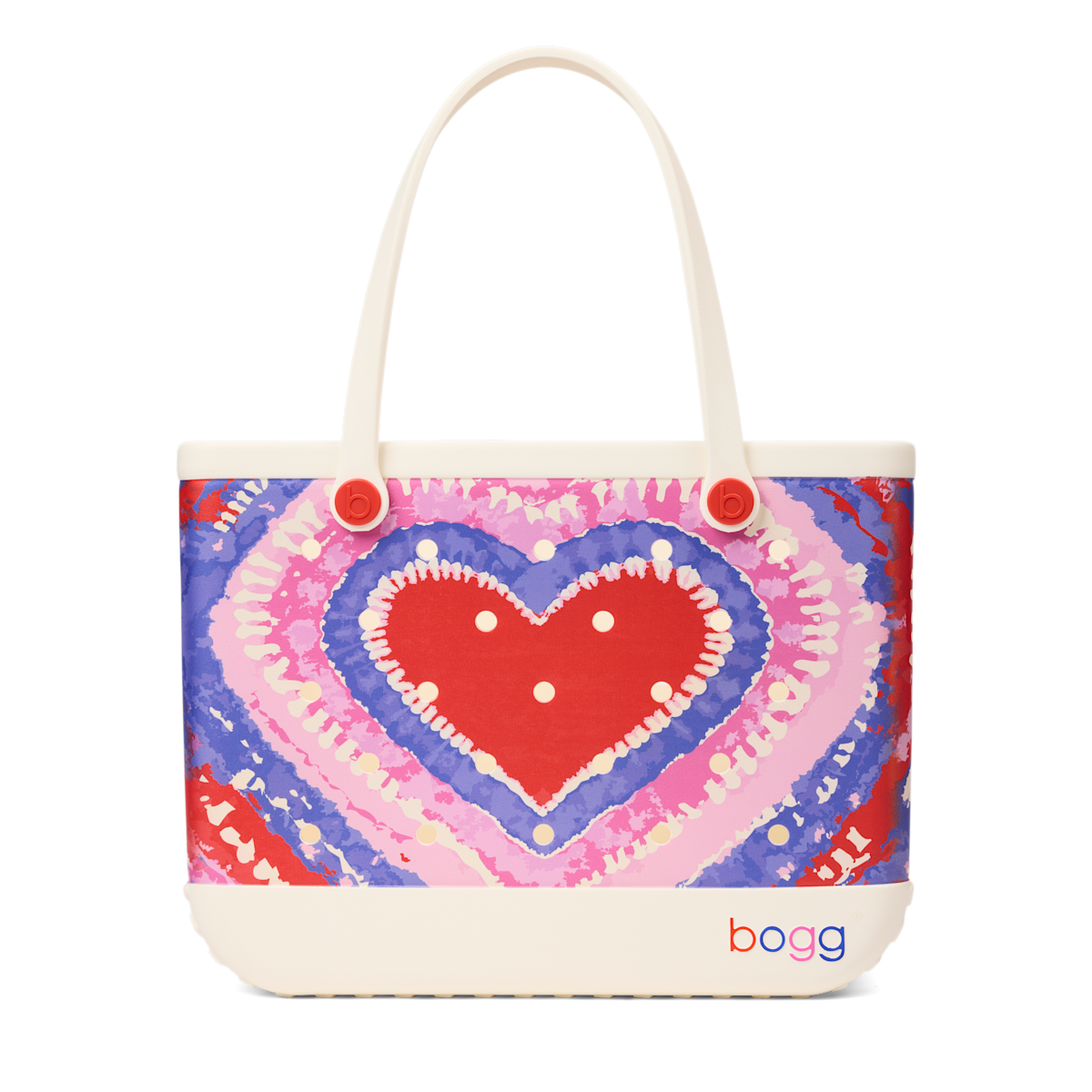 Original Bogg Bag - Dye-licious Heart Buoy Red - Patio Fit