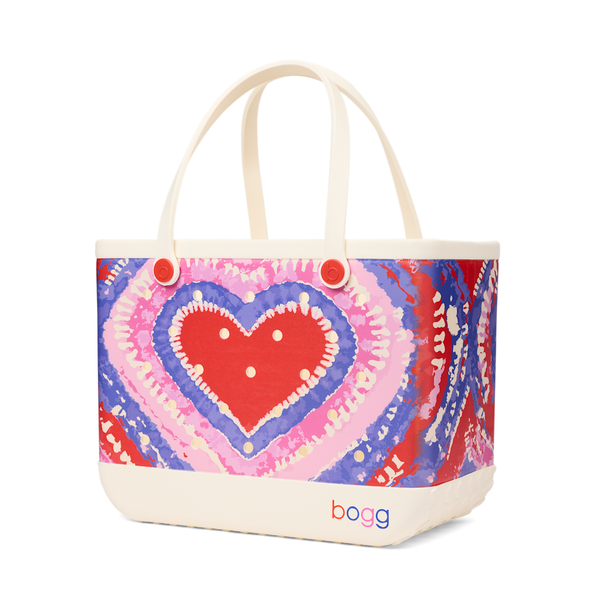 Original Bogg Bag - Dye-licious Heart Buoy Red - Patio Fit