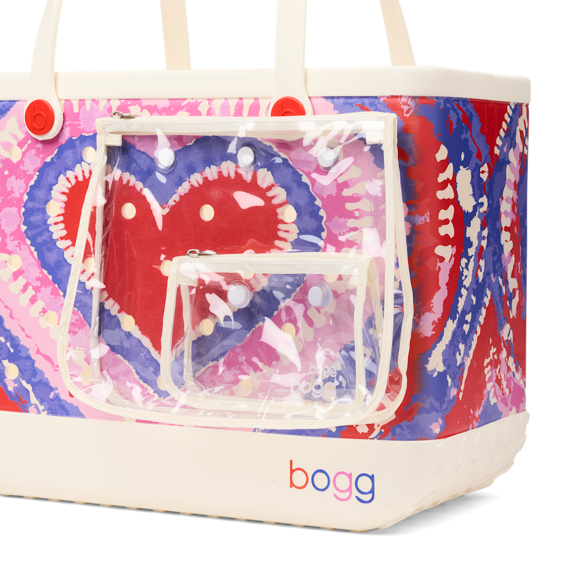 Original Bogg Bag - Dye-licious Heart Buoy Red - Patio Fit
