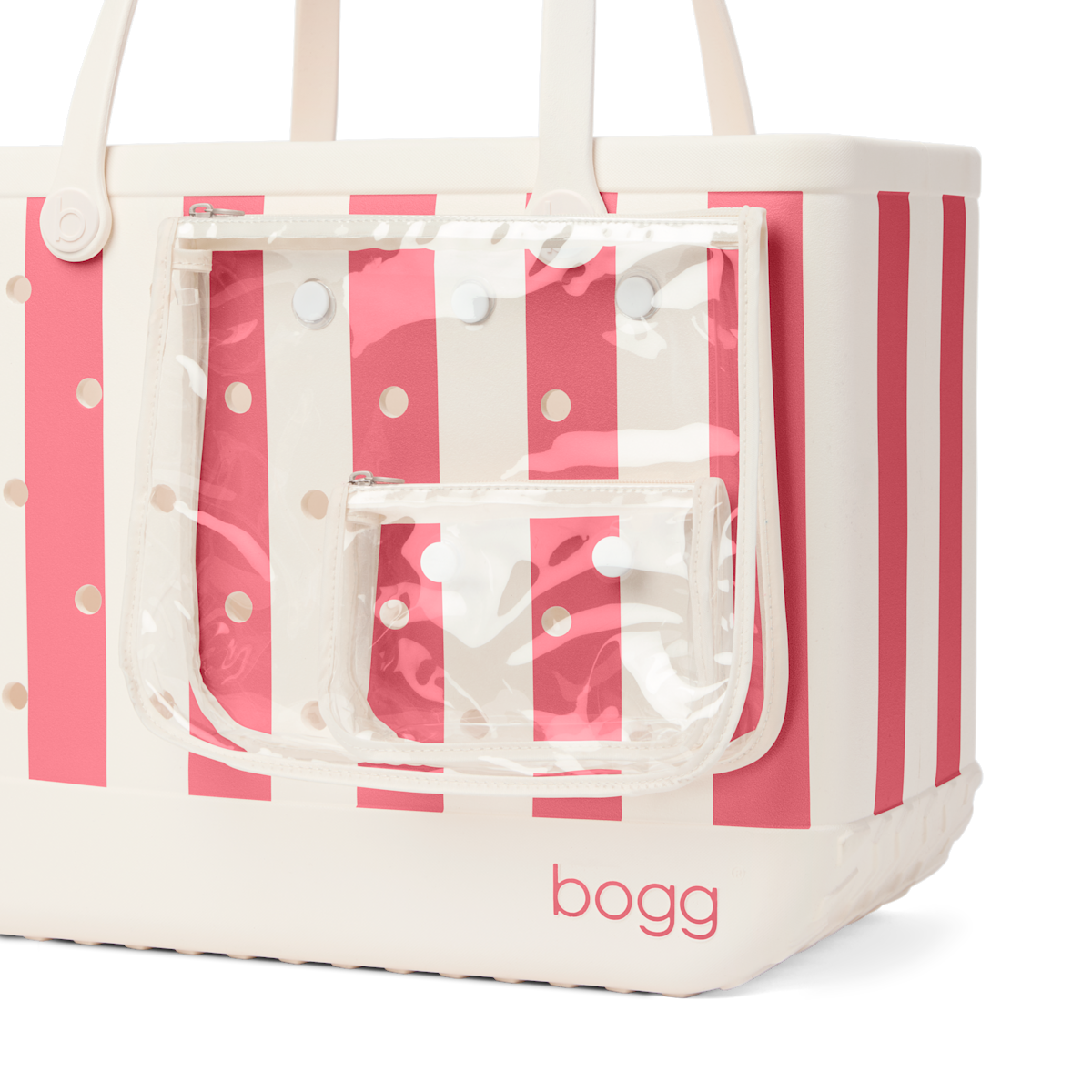 Original Bogg Bag - Capri Coral Stripe - Smooth Pack