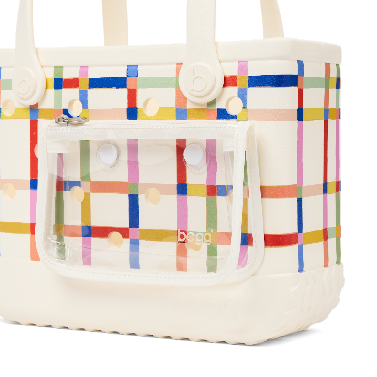 Bitty Bogg Bag -  Red, White and Plaid - Camp Favorite