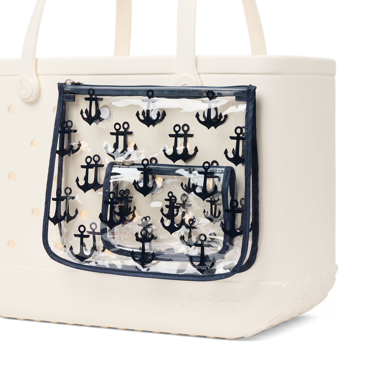 Bogg® Bag Decorative Insert - Anchor (Navy) - Evening Organizer