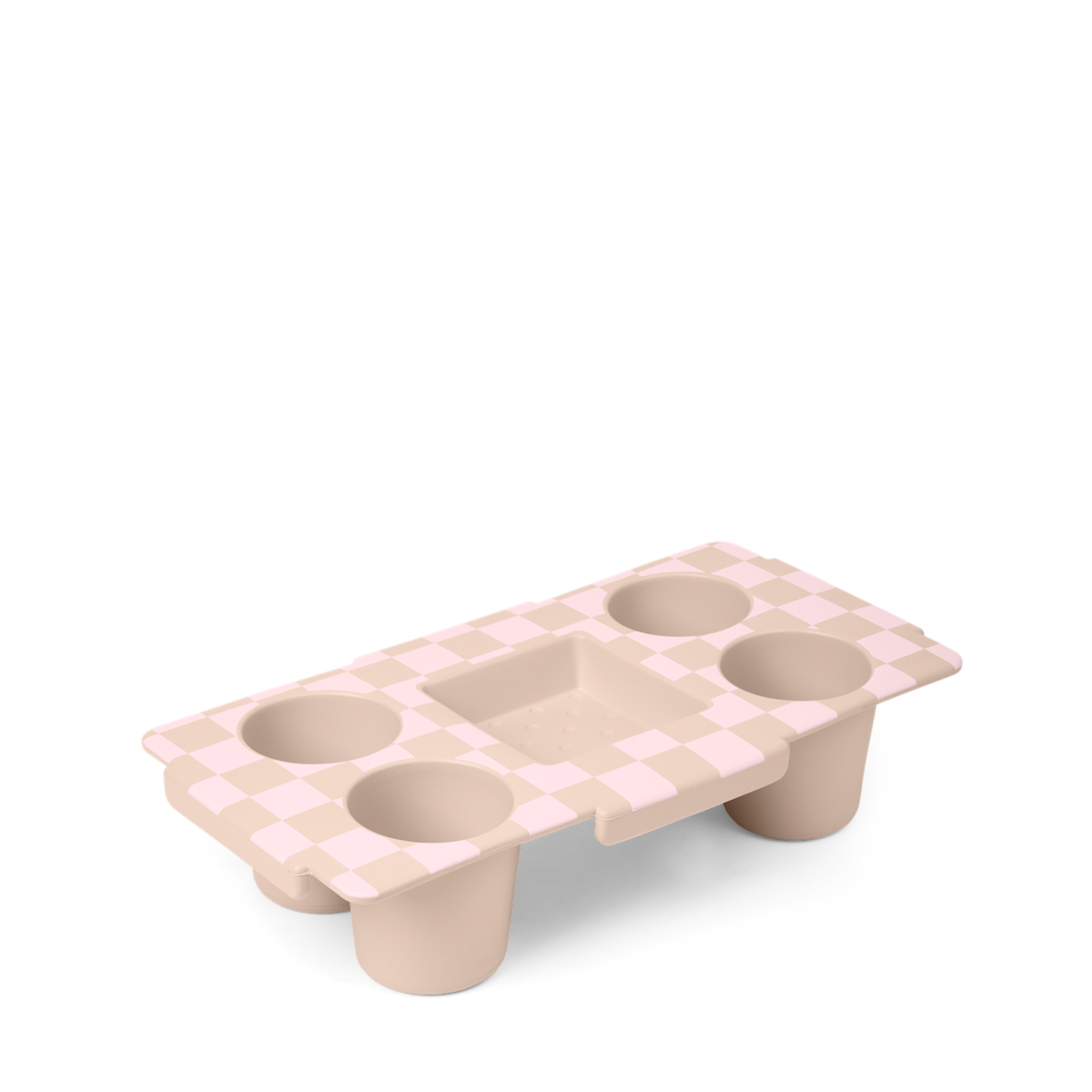 Top o' the Bogg to Ya - Checkered Linen/ Pink Marshmallow - Modern Protector